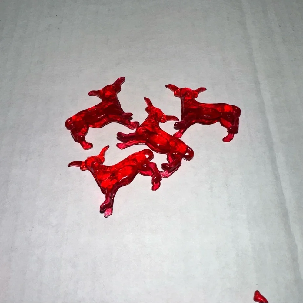 Retro Animal Drink Hangers Mermaid Red Bull Monkeys Donkeys Cute Neon Vintage